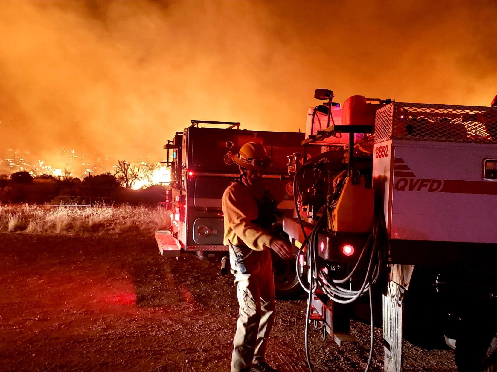 Telegraph Fire, Arizona
